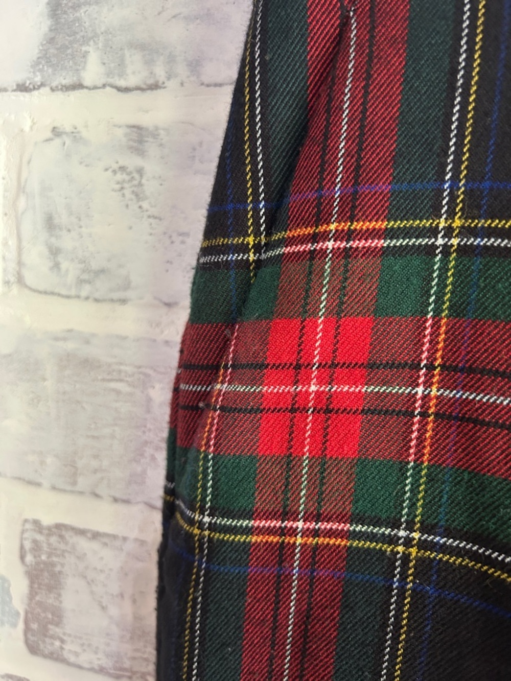 Lauren Ralph Lauren Women’s Size 6 Tartan Plaid Dress Pants Red Green Preppy - Picture 8 of 10
